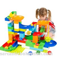 BATTOP Marble Run Building Blocks Construction Toys Set Puzzle Race Track for Kids-97 Pieces B075ZQN3SL
